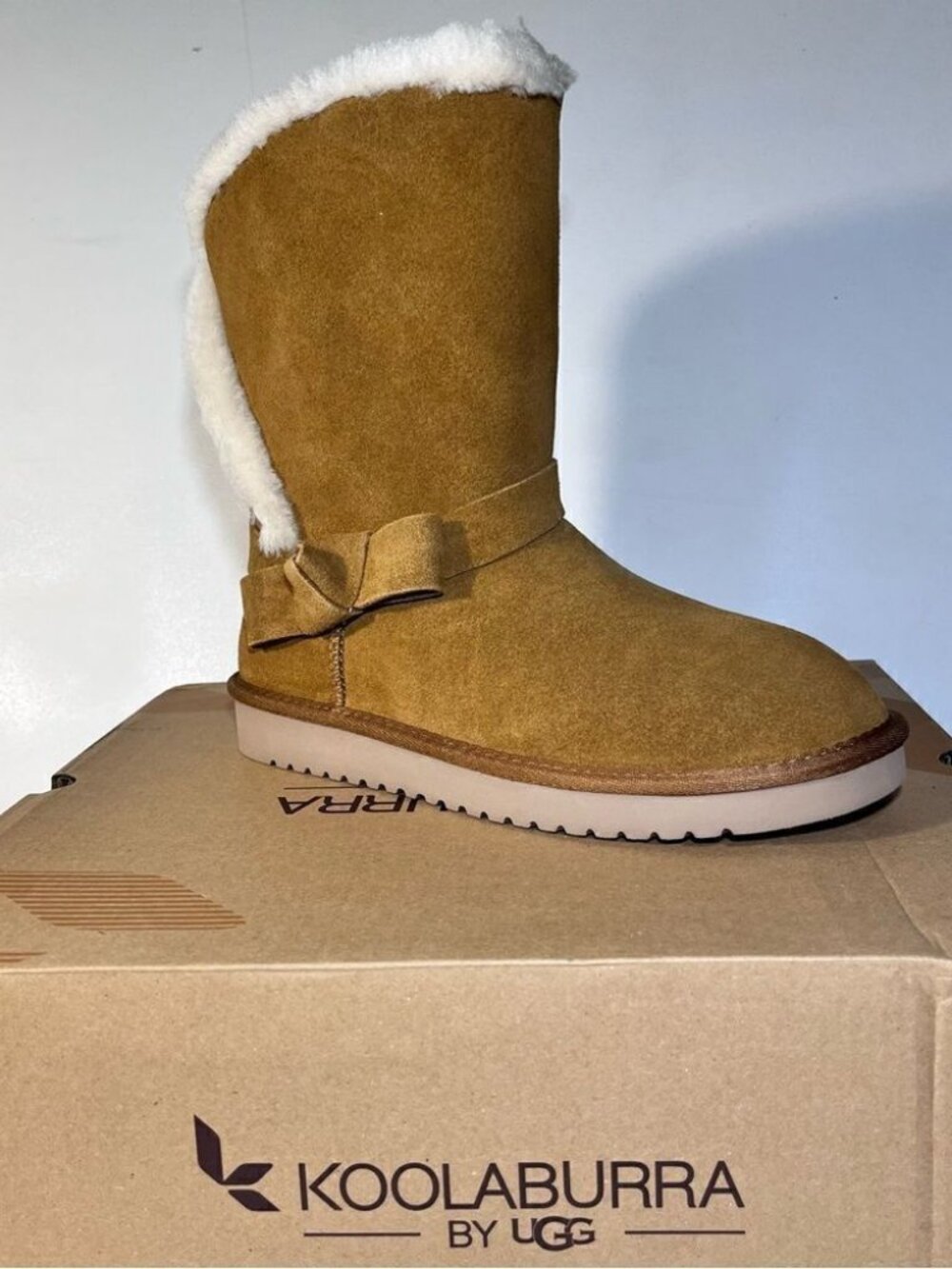 Koolaburra by UGG Arlena Suede Bow Short Boots